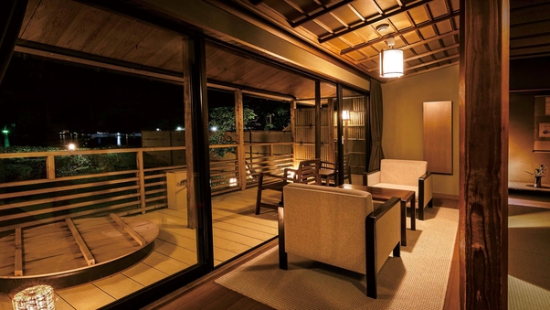 【禁煙】スーペリア数寄屋造り露天風呂付離れ 2202